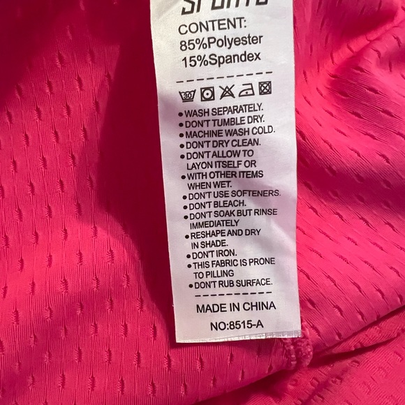 Souke Sports Cycling Shorts Woman’s M Padded Pink Bicycle Shorts Size M - Picture 4 of 6